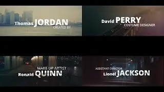 Cinematic Title Sequence Premiere Pro Templates