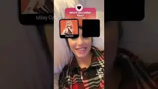 Lali Who'd you rather kiss? Tik Tok