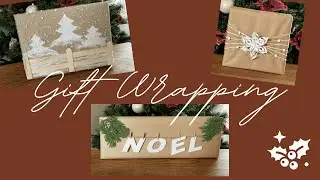 3 Ideas Gift Wrapping Hacks You  need to Try This Christmas / DIY Present Wrapping