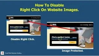 How To Disable Right Click On Website Images.