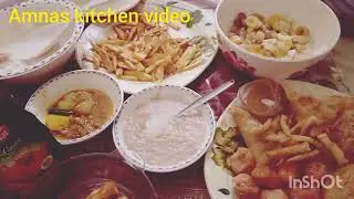 1st Ramzan Aftar ll viral video ll Amnas kitchen video