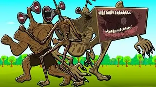TOP 10 SERIES SIREN HEADS! MEGAHORN GREAT MOTHER MEGAPHONE & SIREN HEAD! Cartoon Animation