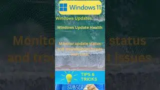 Learn Windows 11 Windows Update Health #Windows11 #Windows11Features #paddyMaddy #UpdateHealth