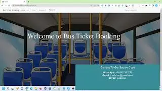 Bus ticket booking project in spring boot, JPA, Hibernate and mysql with source code
