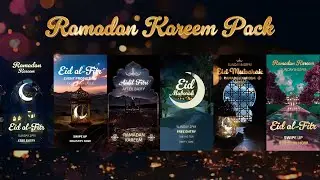 Ramadan Kareem Pack After Effects Template