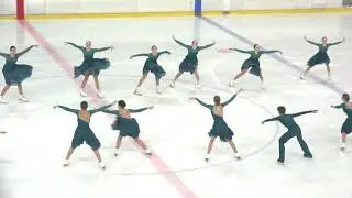 * АКВАМАРИН - ОМСК * Синхронное катание на коньках * КУБОК ПОВОЛЖЬЯ * Тольятти - 2019