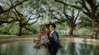 Lauryn + Cristian | Audubon Tea Room in Nola | Sony FX3