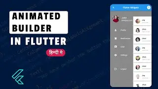 Flutter Tutorial | Flutter Animated Builder | Flutter Widget | Hindi
