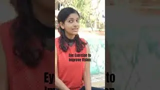 The easiest eye exercise to strengthen your eye muscles! 