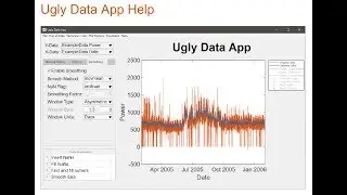 Data Cleaning in Matlab (Ugly Data App)