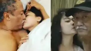Kemesraan mbah kung , kakek legend sugiono indo .