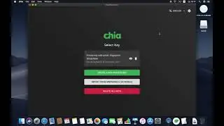 Install end first setup Chia Blockchain in macOS Mojave