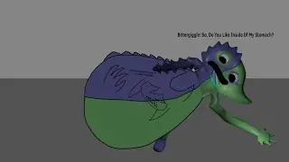 BitterGiggle Ate Miss Circle (⚠️ Warning: Vore ⚠️)