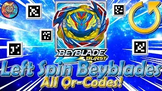 All Qr-Codes Left Spinned Beyblades | Qr-Коды ВСЕХ Левосторонних Бейблэйдов Beyblade Burst Quaddrive