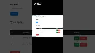 Todo Application Using Flask | Python Tutorial 👩‍💻 | PritCast