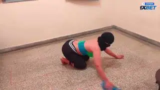 روتين يومي في تنظيف الارض (1/4) 🥰🥰