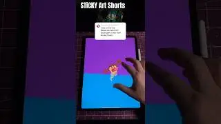 Zooming until I find Taz  in the Infiniti Art Gallery on iPad 
