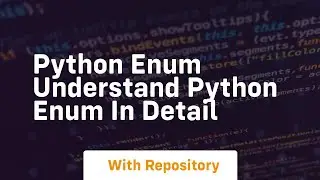 Python enum understand python enum in detail