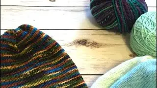 Вязальный влог. Джемпер из хлопка. Детские шапки. Сумка крючком.