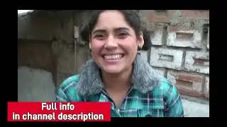 A Beautiful Lady slaughter Goat | Lady butcher slaughter a goat with smile