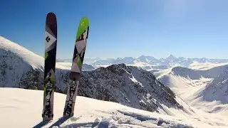 Фрирайд на горных лыжах 4к / freeride skiing 4k