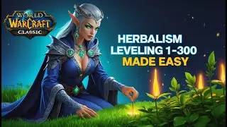 Leveling Herbalism 1 to 300  Made Easy | Wow Classic Guide