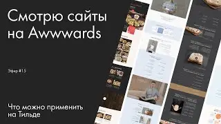 Смотрю сайты на Awwwards №15. Что можно применить на Тильде