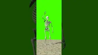 Green Screen Skeleton wave | Green Screen effects | 