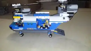 Lego 4439 motorized tandem cargo helicopter