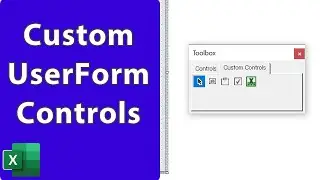 Custom UserForm Controls for Excel