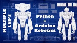 Multiple LED Control in Python and Arduino
