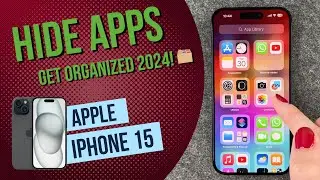 iphone 15 pro how to hide apps 2024