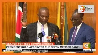 CJ Martha Koome swears in IEBC selection panel