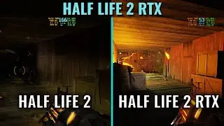 Half Life 2 RTX - RTX 3070 - 1440p - Benchmark and Visual Comparisons