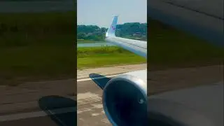 TUI 767 Landing Corfu - #aviation