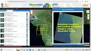 How to Download Landsat 8 and Landsat 9 Satellite Imagery from Bhoonidhi  Portal for whole world