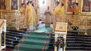 Литургия в храме святых Мефодия и Кирилла, г. Саранск, 02.08.2024 г.