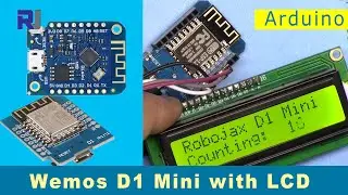 Using LCD with Wemos D1 Mini ESP8266 with Arduino