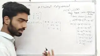 How to find Minimal Polynomial of Matrix