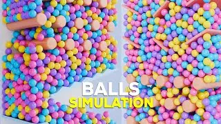 Blender Rigid Body Simulations || Blender Physics Simulations Tutorial