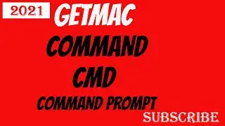 getmac command from cmd to get mac address 2021
