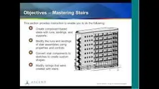 Mastering Component Stairs in Autodesk Revit Architecture: ASCENT Webcast Learning Series