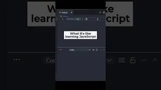 What It’s Like Learning JavaScript 😂 #funny #javascript #coding #programming