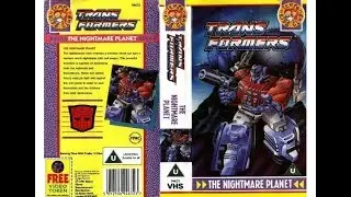 Original VHS Opening: Transformers: The Nightmare Planet (UK Retail Tape)