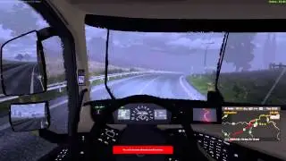 Euro Truck Simulator 2 - Crash alsmost | Multiplayer ALPHA