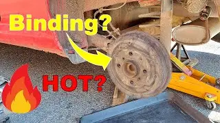 ❓What Causes Rear Drum Brakes to Bind❓ 4 Causes.