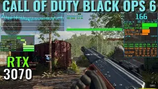 Call of Duty Black Ops 6 - RTX 3070 - 1440p - Multiplayer Beta Benchmark
