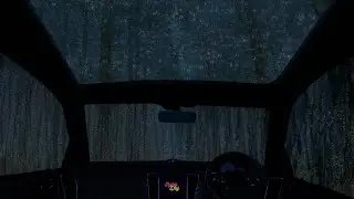 10 Hours⚡️Relaxing Sounds To Help You Sleep Tight In A New Car Adventure - Soothing Rain ASMR