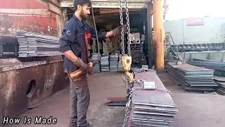 Guillotine Cutting Of Thick Sheet / How Is Made