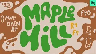 2023 MVP Open | FPO R1F9 | Tattar, Gannon, Scoggins, Hansen | Jomez Disc Golf